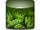 Download building blocks green b PowerPoint Icon and other software plugins for Microsoft PowerPoint