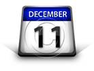 Calendar December 11 PPT PowerPoint Image Picture