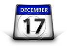 Calendar December 17 PPT PowerPoint Image Picture