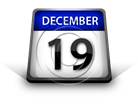 Calendar December 19 PPT PowerPoint Image Picture
