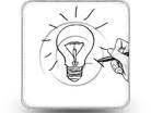 Drawn Idea Square Sketch PPT PowerPoint Image Picture