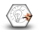Drawn Idea HEX PPT PowerPoint Image Picture