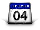 Calendar September 04 PPT PowerPoint Image Picture