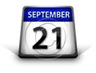 Calendar September 21 PPT PowerPoint Image Picture
