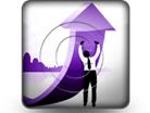 Download stretching it up purple b PowerPoint Icon and other software plugins for Microsoft PowerPoint