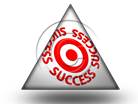 Success On Target TRI PPT PowerPoint Image Picture