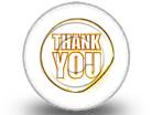 THANKYOU CircleTICKER Circle Color Pencil PPT PowerPoint Image Picture