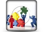 Teamwork Concept Square PPT PowerPoint Image Picture