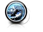 Gears Circle Color Pencil PPT PowerPoint Image Picture