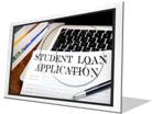 Student Load Application Frame PPT PowerPoint Image Picture