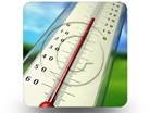 Thermometer 01 Square PPT PowerPoint Image Picture