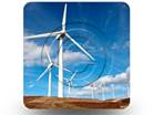 Wind Farm 01 Square PPT PowerPoint Image Picture