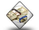 Money Lock DIA PPT PowerPoint Image Picture