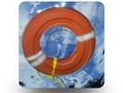 Life Preserver 01 Square PPT PowerPoint Image Picture