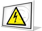 Electrical Warning F PPT PowerPoint Image Picture