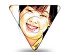 AsianWoman Color Pencil SIGN PPT PowerPoint Image Picture