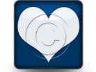 Download card heart blue PowerPoint Icon and other software plugins for Microsoft PowerPoint