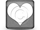 Card Heart Sketch Dark PPT PowerPoint Image Picture