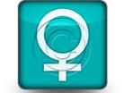 Download genderfemale teal PowerPoint Icon and other software plugins for Microsoft PowerPoint