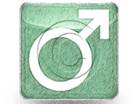 GenderMale Green Color Pen PPT PowerPoint Image Picture