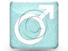 GenderMale Teal Color Pen PPT PowerPoint Image Picture