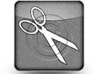 Scissors Sketch Dark PPT PowerPoint Image Picture