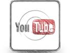 youtube Square 2 color pen PPT PowerPoint Image Picture