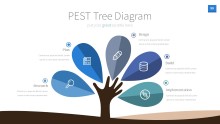 PowerPoint Infographic - InfoGraphic 099 Blue