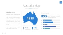 PowerPoint Infographic - InfoGraphic 128 Blue