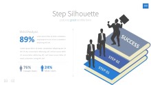 PowerPoint Infographic - InfoGraphic 132 Blue