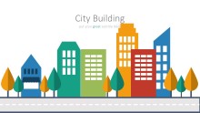 PowerPoint Infographic - 021 City Road Building