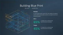 PowerPoint Infographic - 022 Building Blue Print
