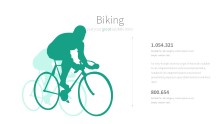 PowerPoint Infographic - 009 Biking