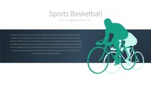 PowerPoint Infographic - 028 Biking