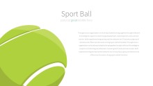 PowerPoint Infographic - 036 Tennis Balls