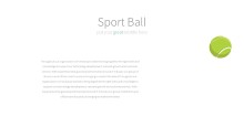PowerPoint Infographic - 037 Tennis Balls