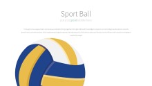 PowerPoint Infographic - 039 Volley Balls
