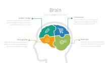 PowerPoint Infographic - 061 Brain
