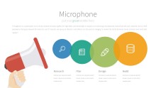 PowerPoint Infographic - 068 Megaphone