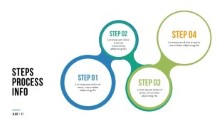 PowerPoint Infographic - 077 - Steps Circles