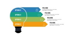 PowerPoint Infographic - 089 - Steps Arrows Bulb
