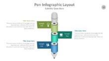 PowerPoint Infographic - Pen 011