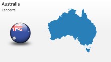 PowerPoint Map - Australia 2
