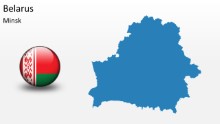 PowerPoint Map - Belarus