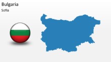 PowerPoint Map - Bulgaria