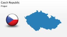 PowerPoint Map - Czech Republic