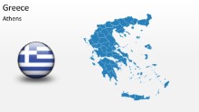 PowerPoint Map - Greece