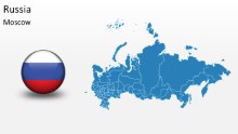 PowerPoint Map - Russia 2