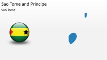 PowerPoint Map - Sao Tome and Prince