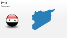 PowerPoint Map - Syria